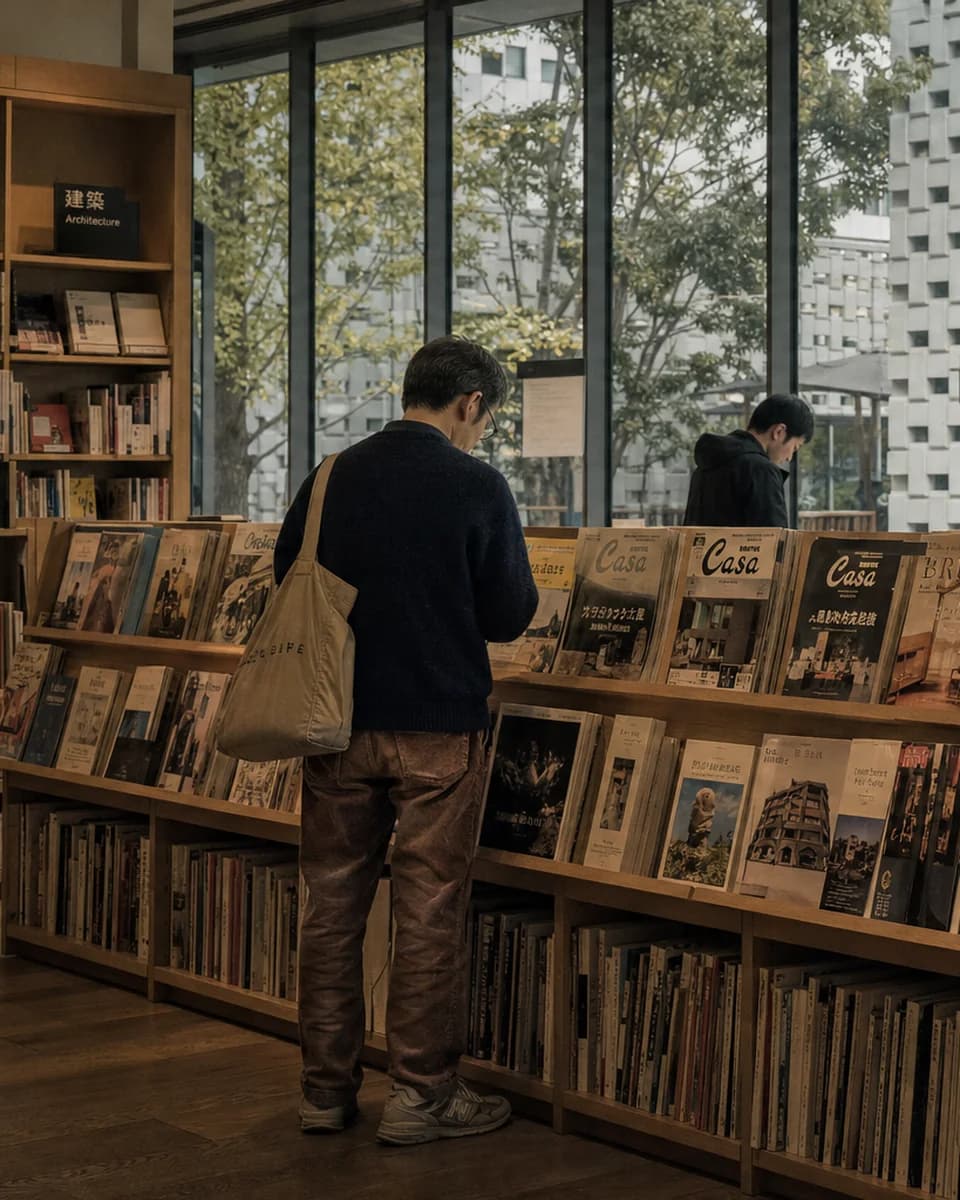 Sunday at Daikanyama T-Site, Decoded