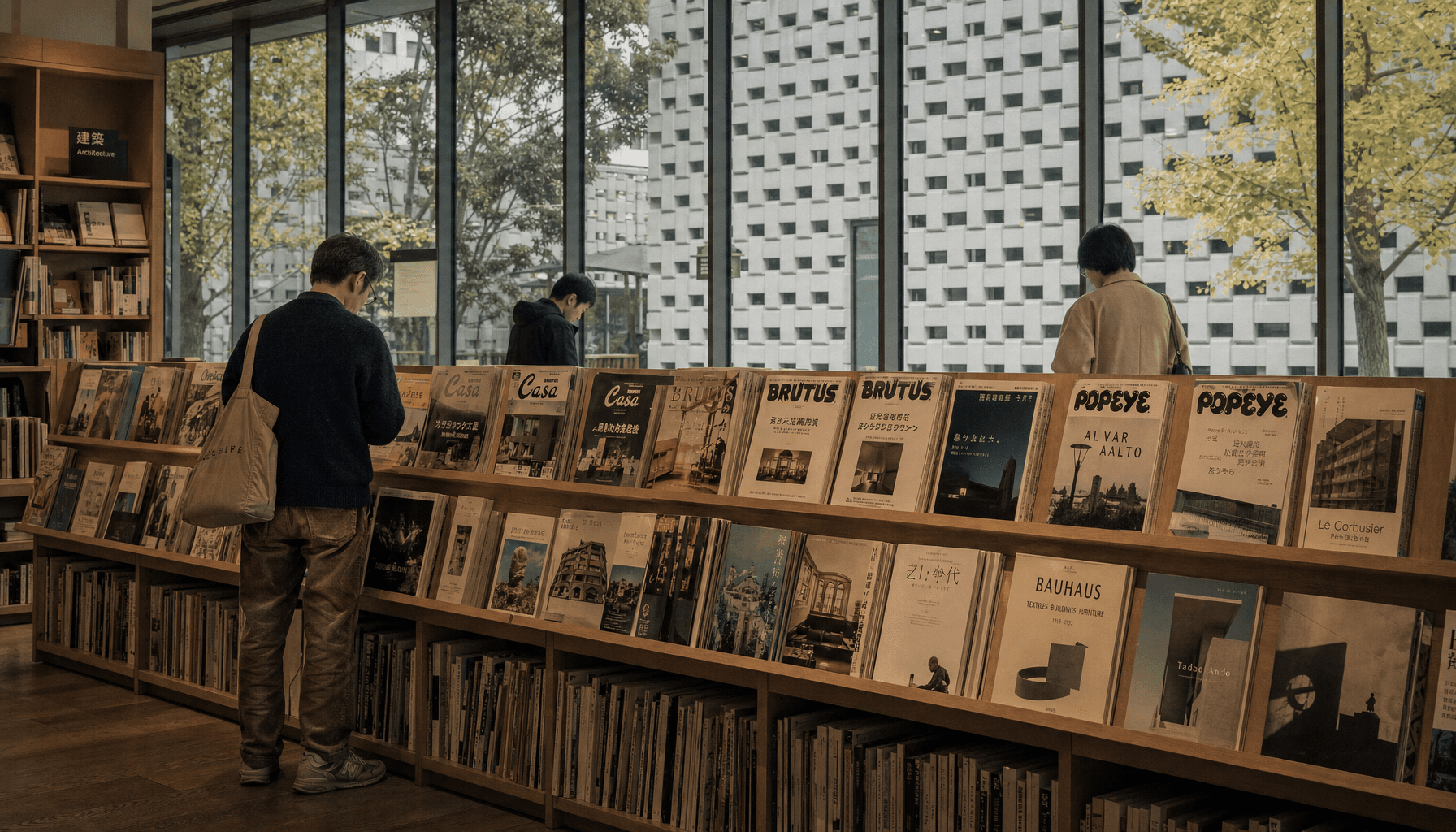 Sunday at Daikanyama T-Site, Decoded